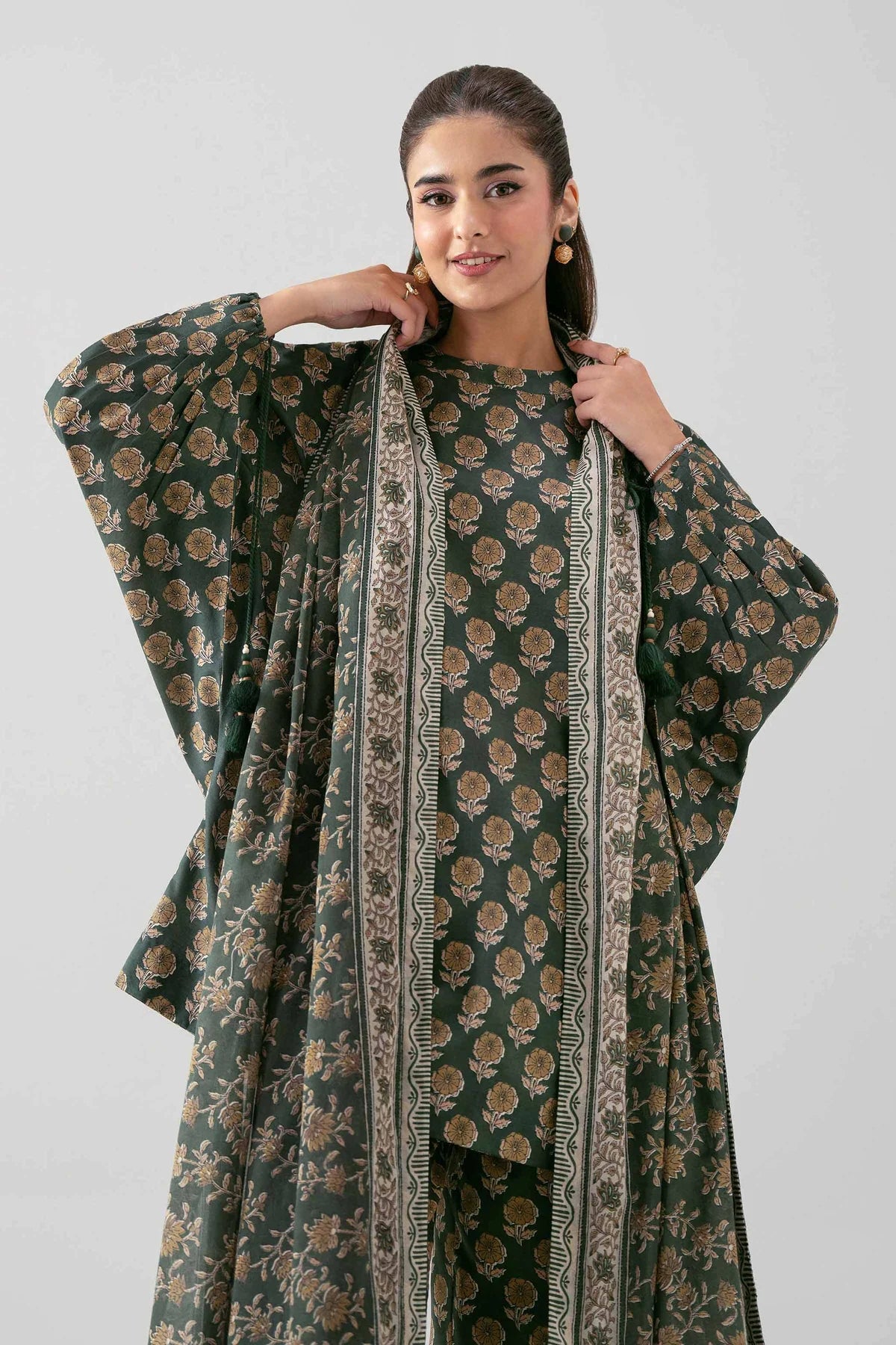 3 PIECE - PRINTED SUIT