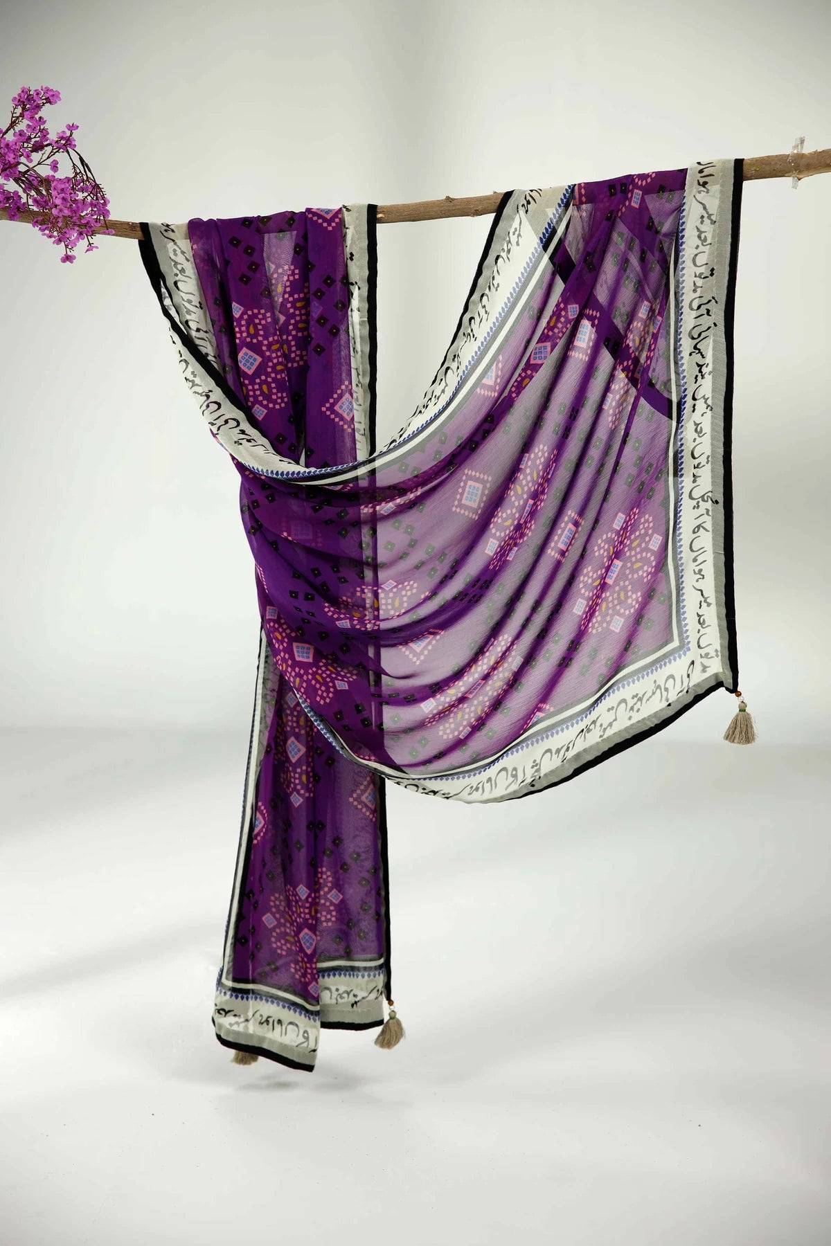PURPLE DUPATTA