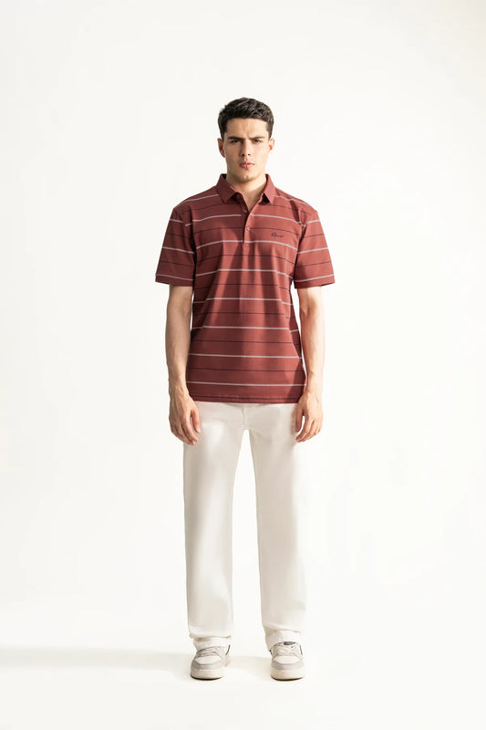 SMART FIT CLASSIC PREMIUM STRIPED POLO