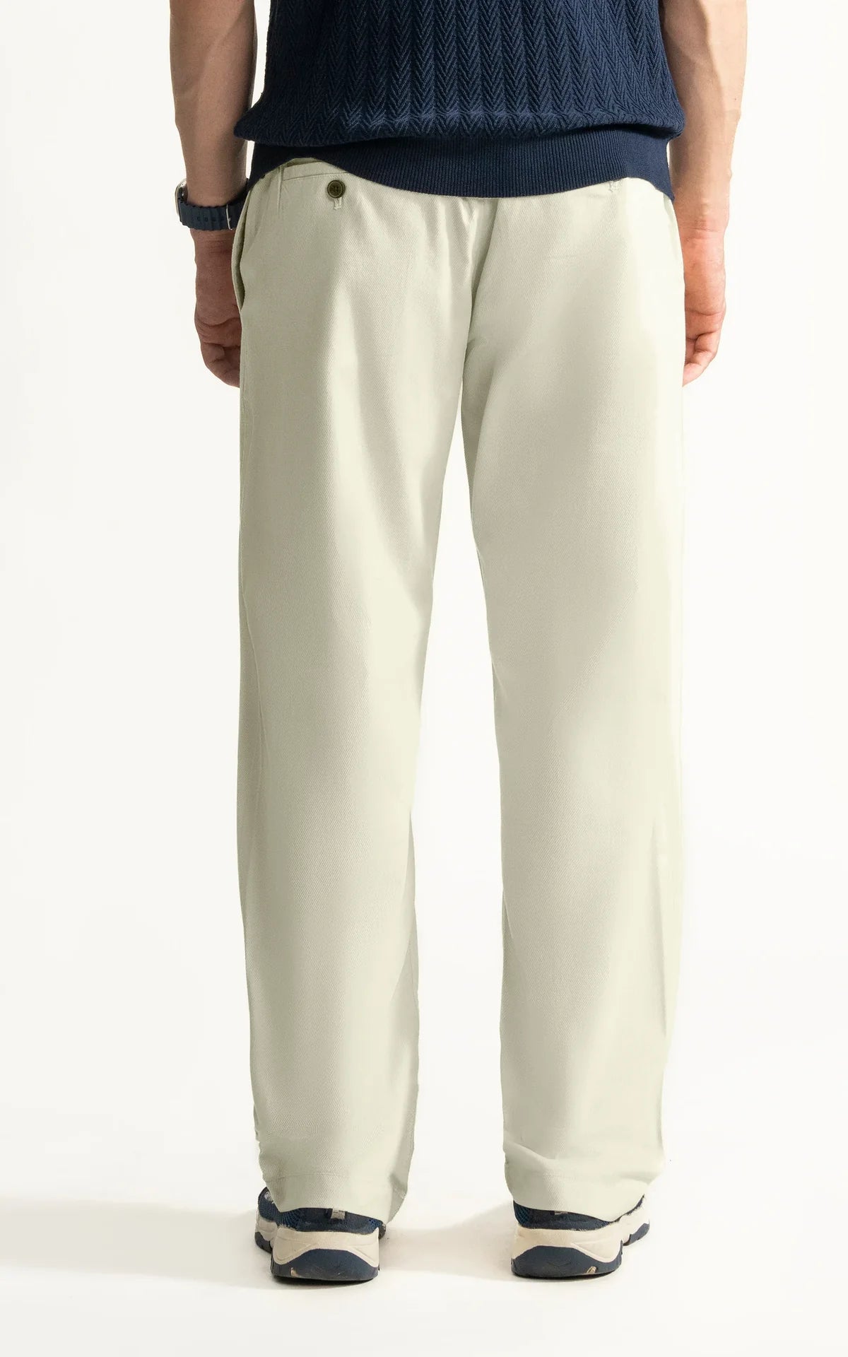 STRAIGHT FIT CASUAL TROUSER