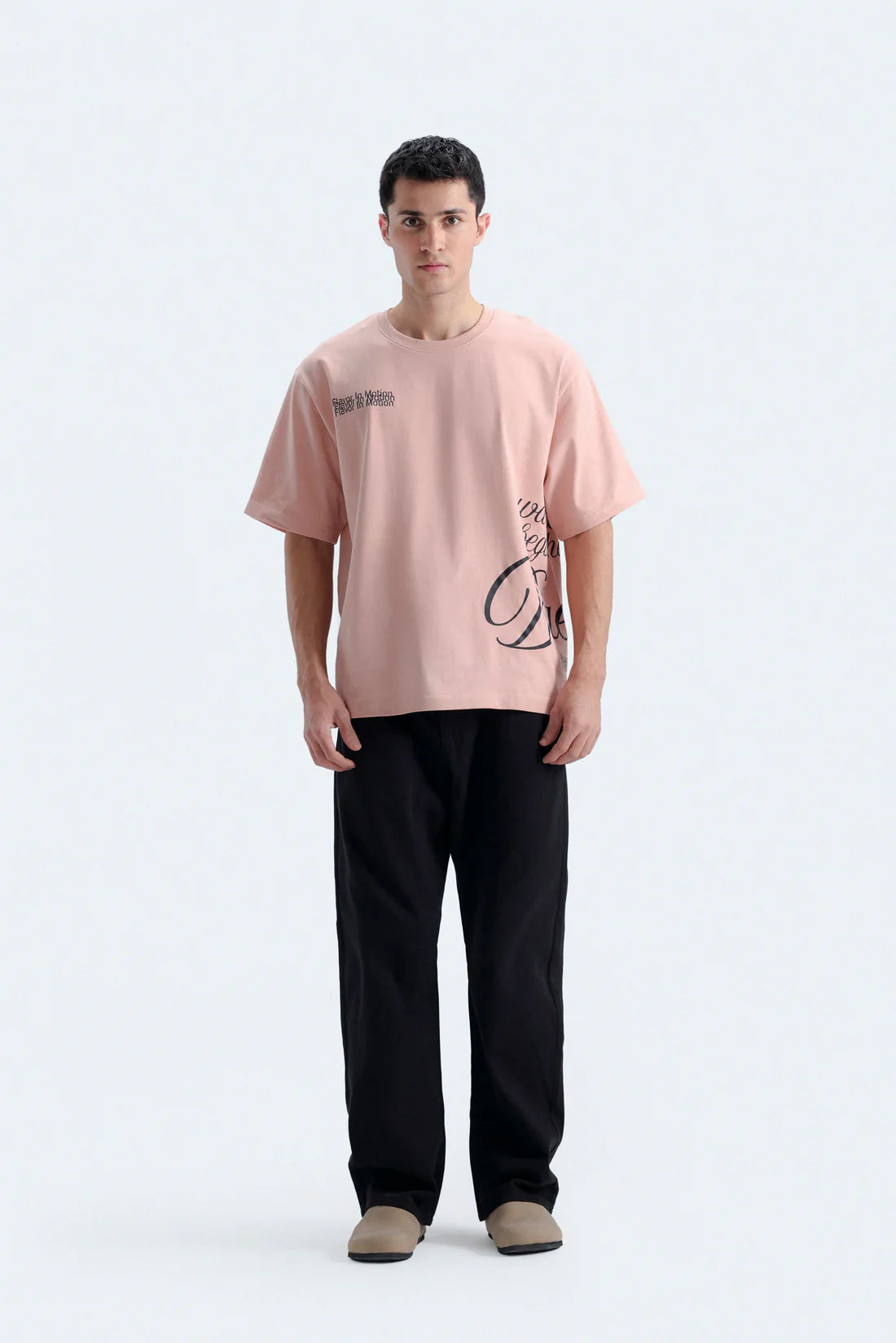 SLOGAN PRINT T-SHIRT