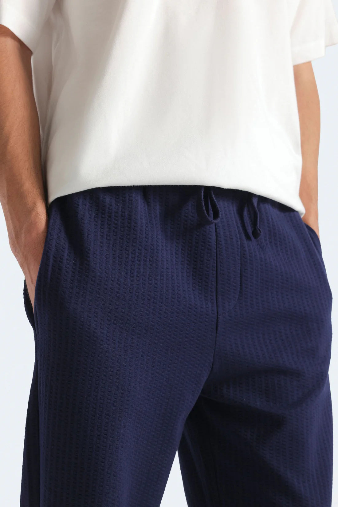 STRAIGHT FIT TROUSERS