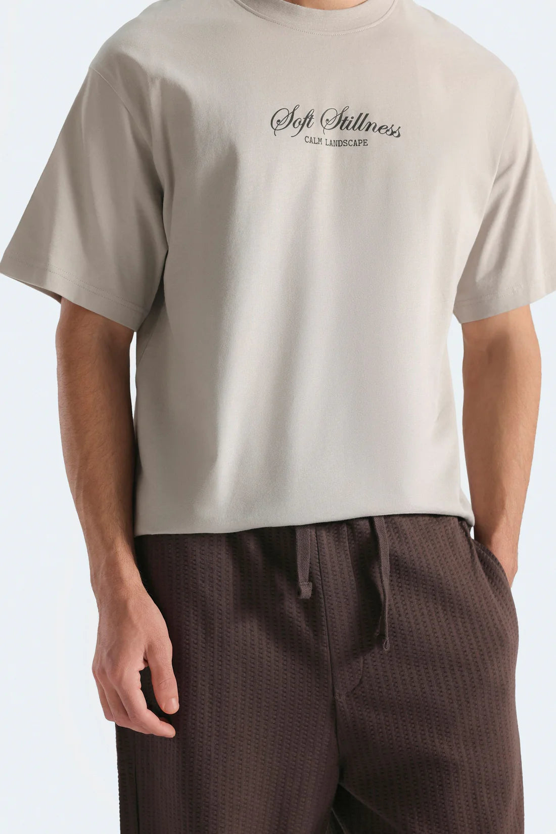 STRAIGHT FIT TROUSERS