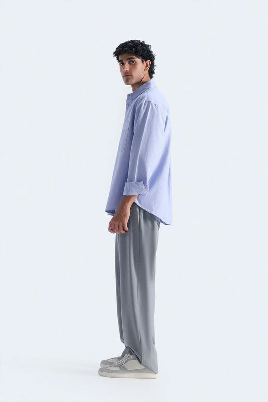 PLEATED RELAXED FIT PANTS