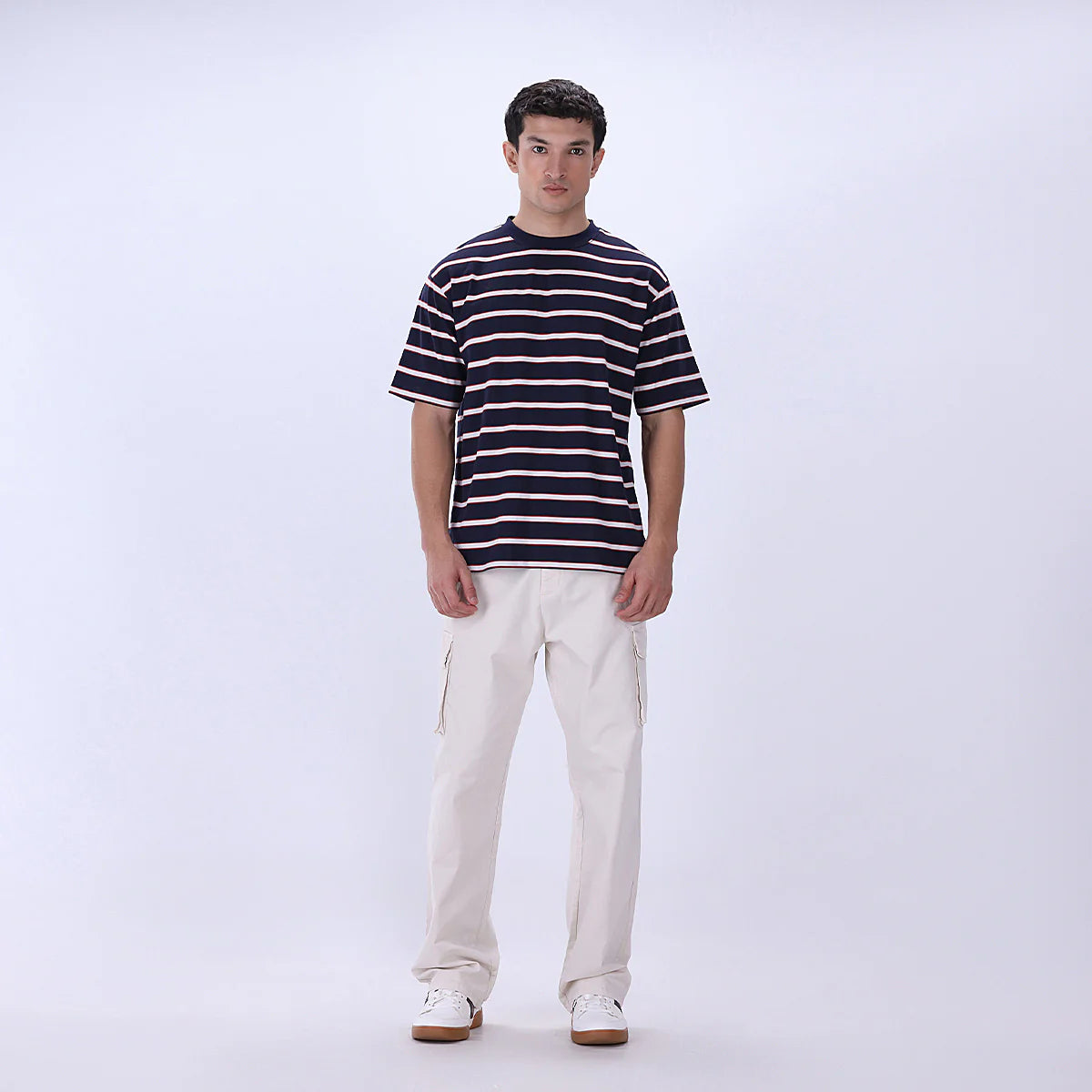 Yarn Dyed Relax Tee by W
