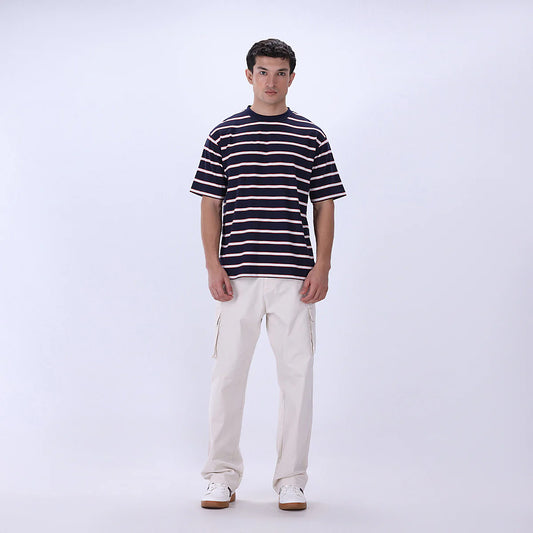 Yarn Dyed Relax Tee by W