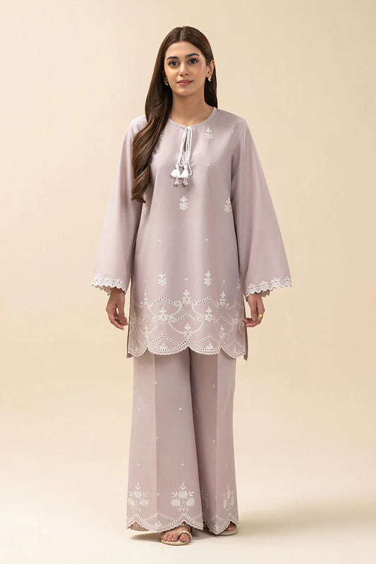 2 PIECE EMBROIDERED LAWN SUIT-