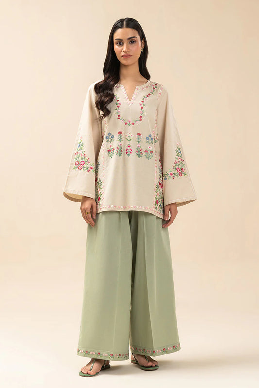 2 PIECE EMBROIDERED SUIT (FLOW)